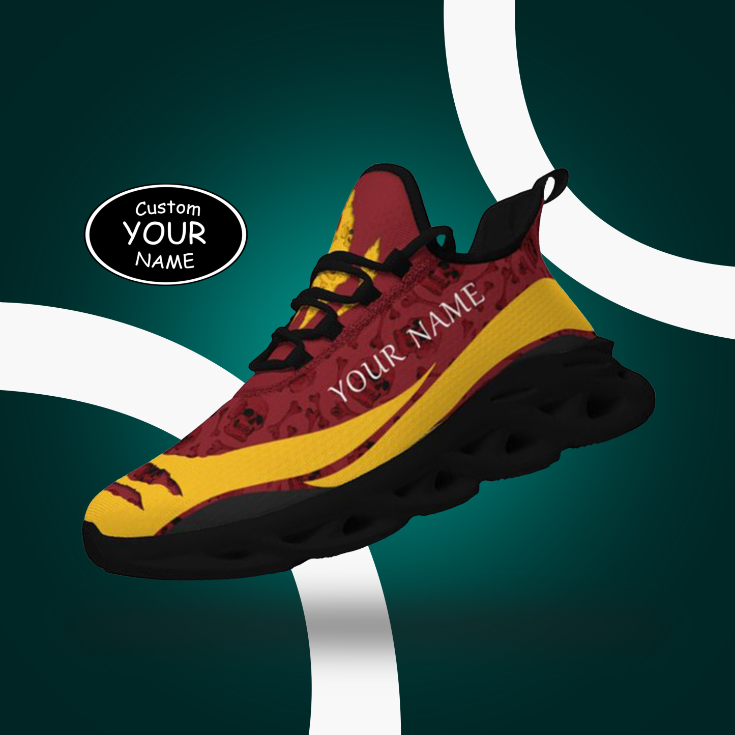 Personalized Arizona Sneakers, Custom Breathable Walking Shoes, Patrio