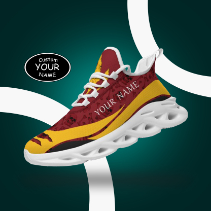 Max Sowl-25-cy-Arizona-1-3，Personalized  Arizona Sneakers, Custom Breathable Walking Shoes, Patriotic Running Shoes