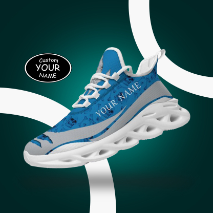 Max Sowl-25-cy-Detroit-11-3，Personalized  Detroit Sneakers, Custom Breathable Walking Shoes, Patriotic Running Shoes