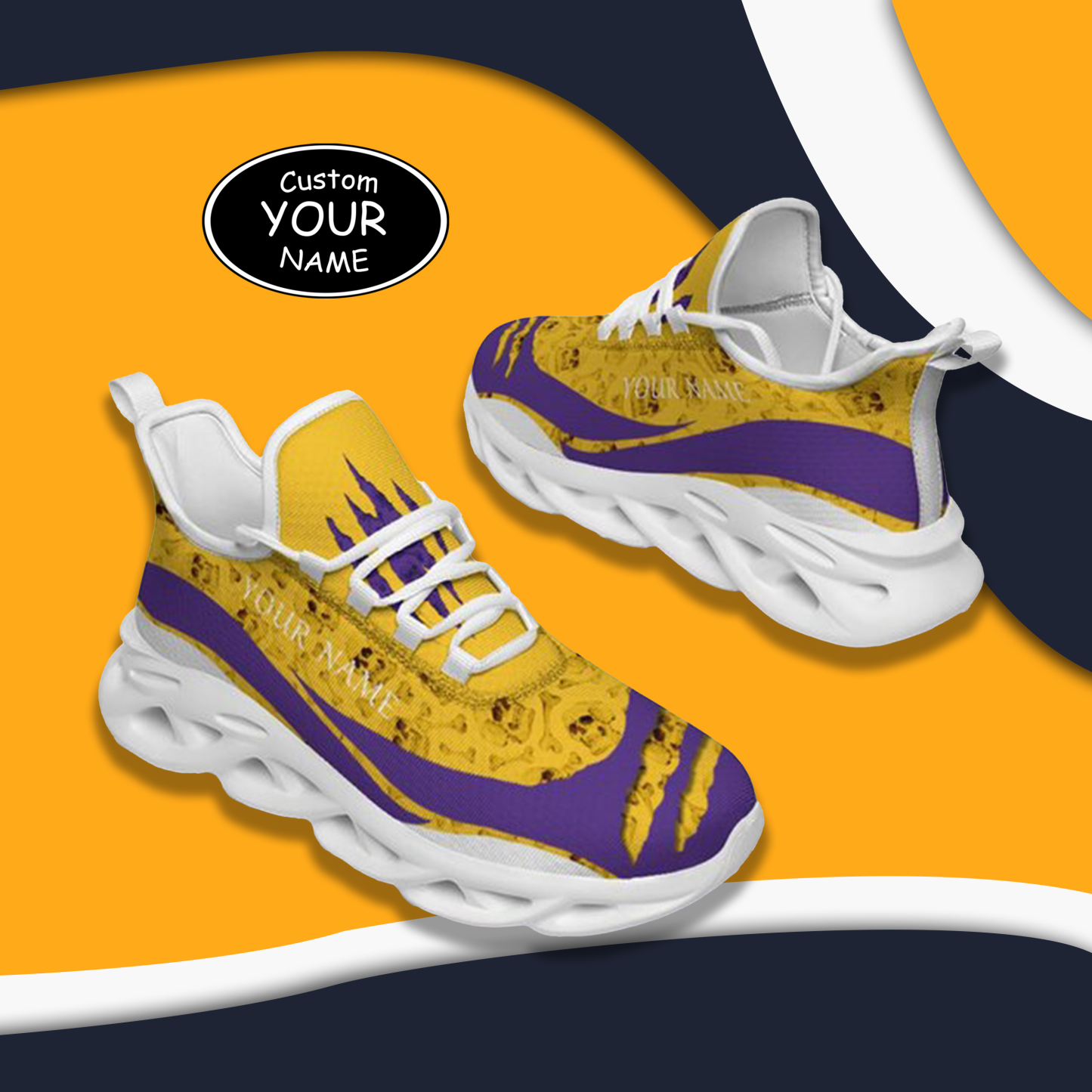 Max Sowl-25-cy-Minnesota-17-3,Personalized  Minnesota Sneakers, Custom Breathable Walking Shoes, Patriotic Running Shoes