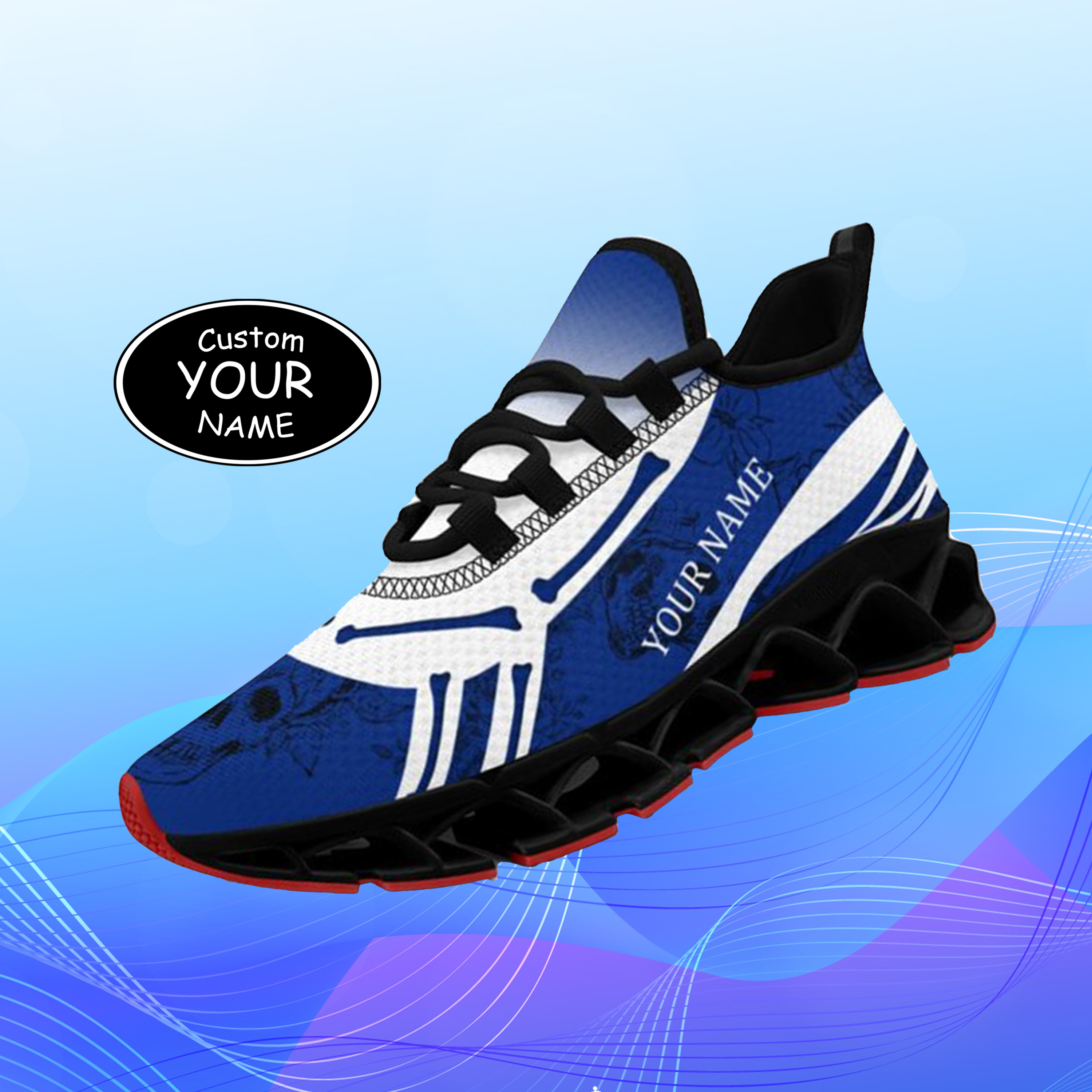 FN003-25-cy-Indianapolis-14-1，Personalized Indianapolis Sneakers, Custom Breathable Walking Shoes, Patriotic Running Shoes