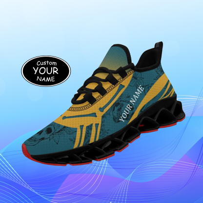 Personalized New York Sneakers, Custom Breathable Walking Shoes, Patri