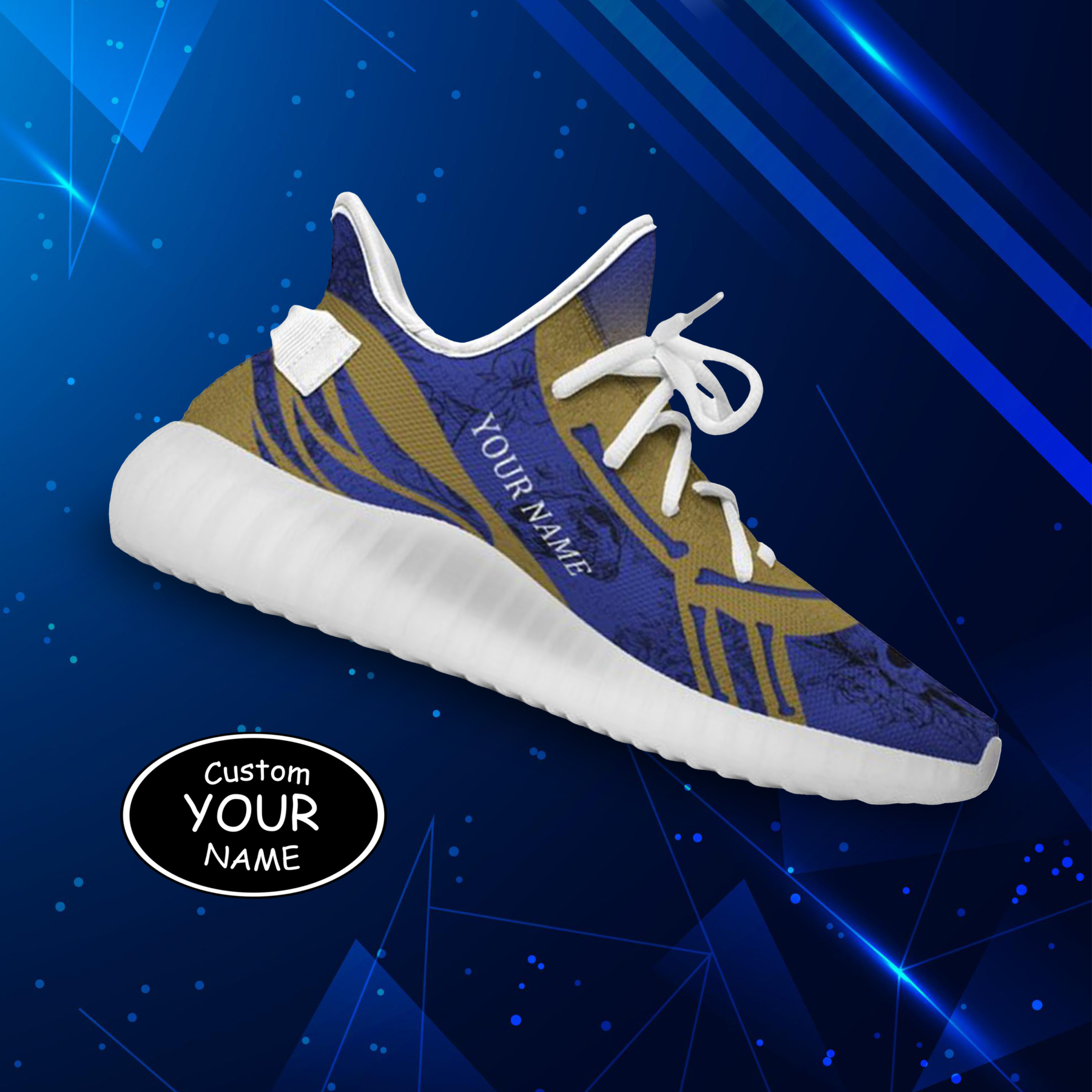 SH051-cy-Baltimore-2-1，Personalized Baltimore Sneakers, Custom Breathable Walking Shoes, Patriotic Running Shoes