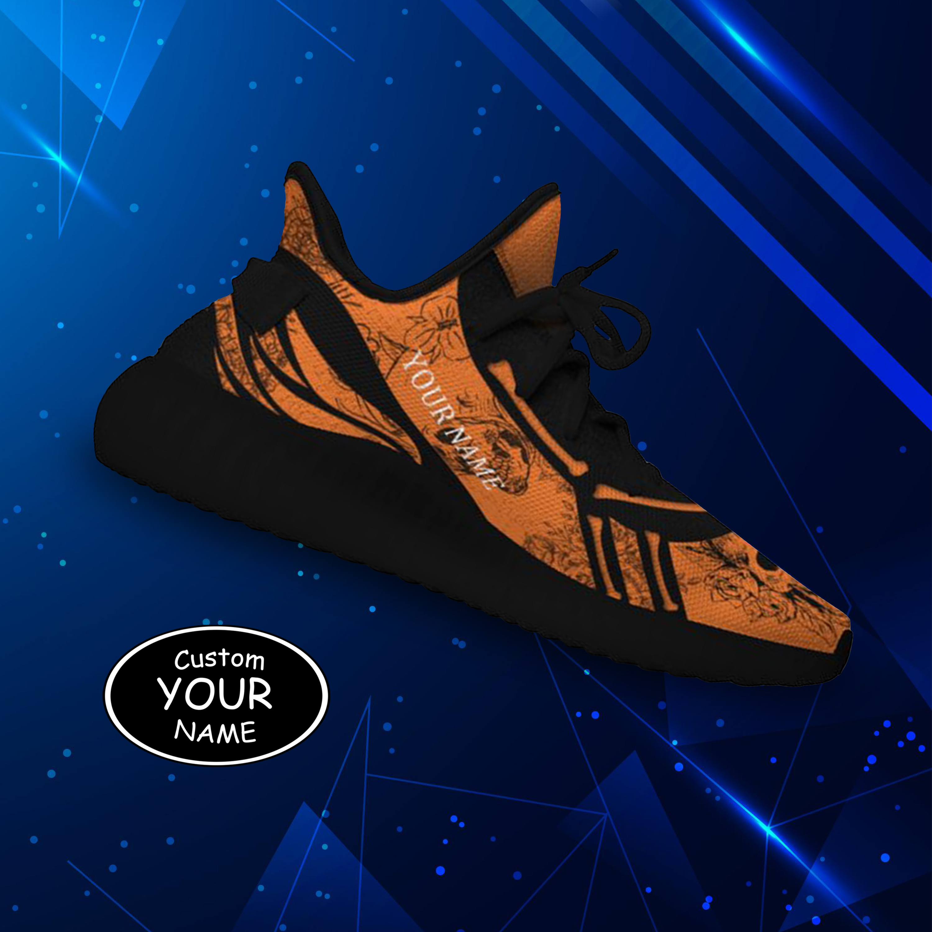 SH051-25-cy-Cincinnati-6-1，Personalized  Cincinnati Sneakers, Custom Breathable Walking Shoes, Patriotic Running Shoes