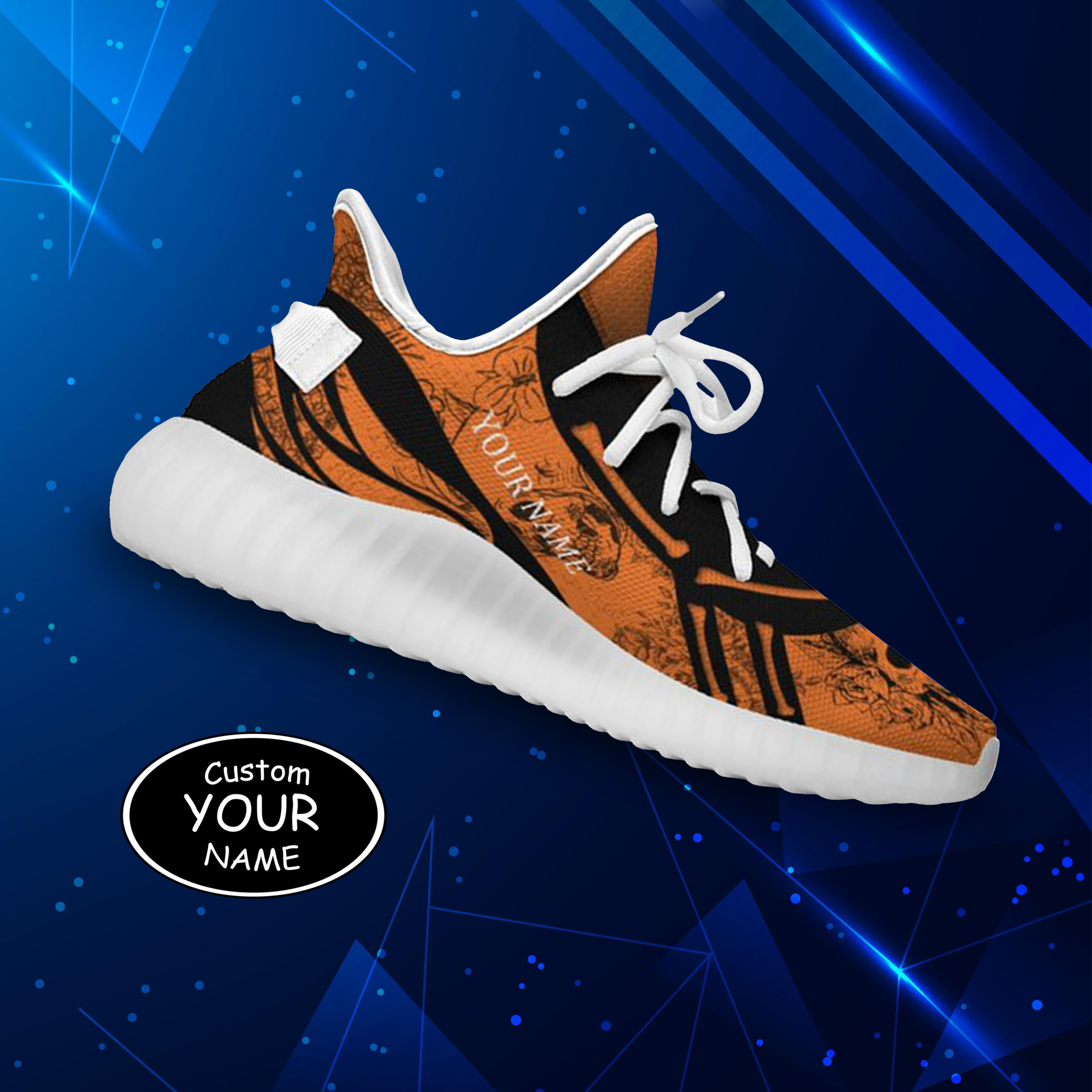 SH051-25-cy-Cincinnati-6-1，Personalized  Cincinnati Sneakers, Custom Breathable Walking Shoes, Patriotic Running Shoes