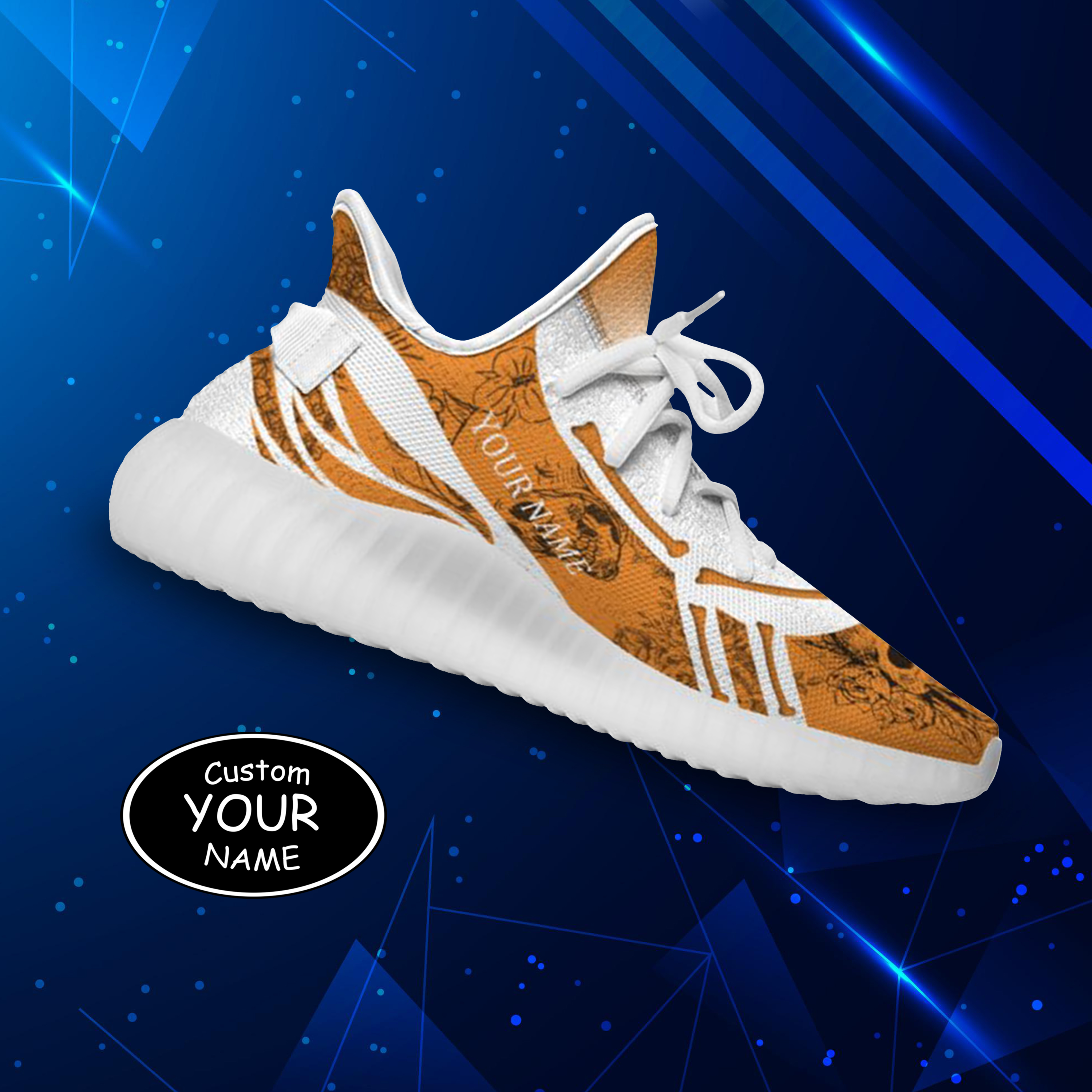 SH051-25-cy-Denver-10-1，Personalized  Denver Sneakers, Custom Breathable Walking Shoes, Patriotic Running Shoes