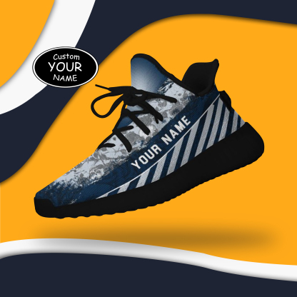 Personalized New York Sneakers, Custom Breathable Walking Shoes, Patri