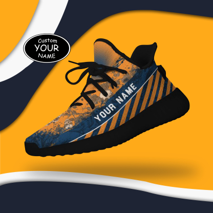 Personalized New York Sneakers, Custom Breathable Walking Shoes, Patri