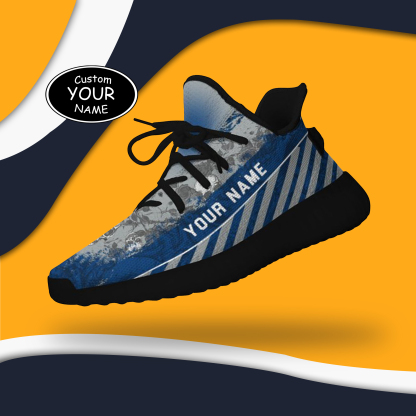 Personalized New York Sneakers, Custom Breathable Walking Shoes, Patri