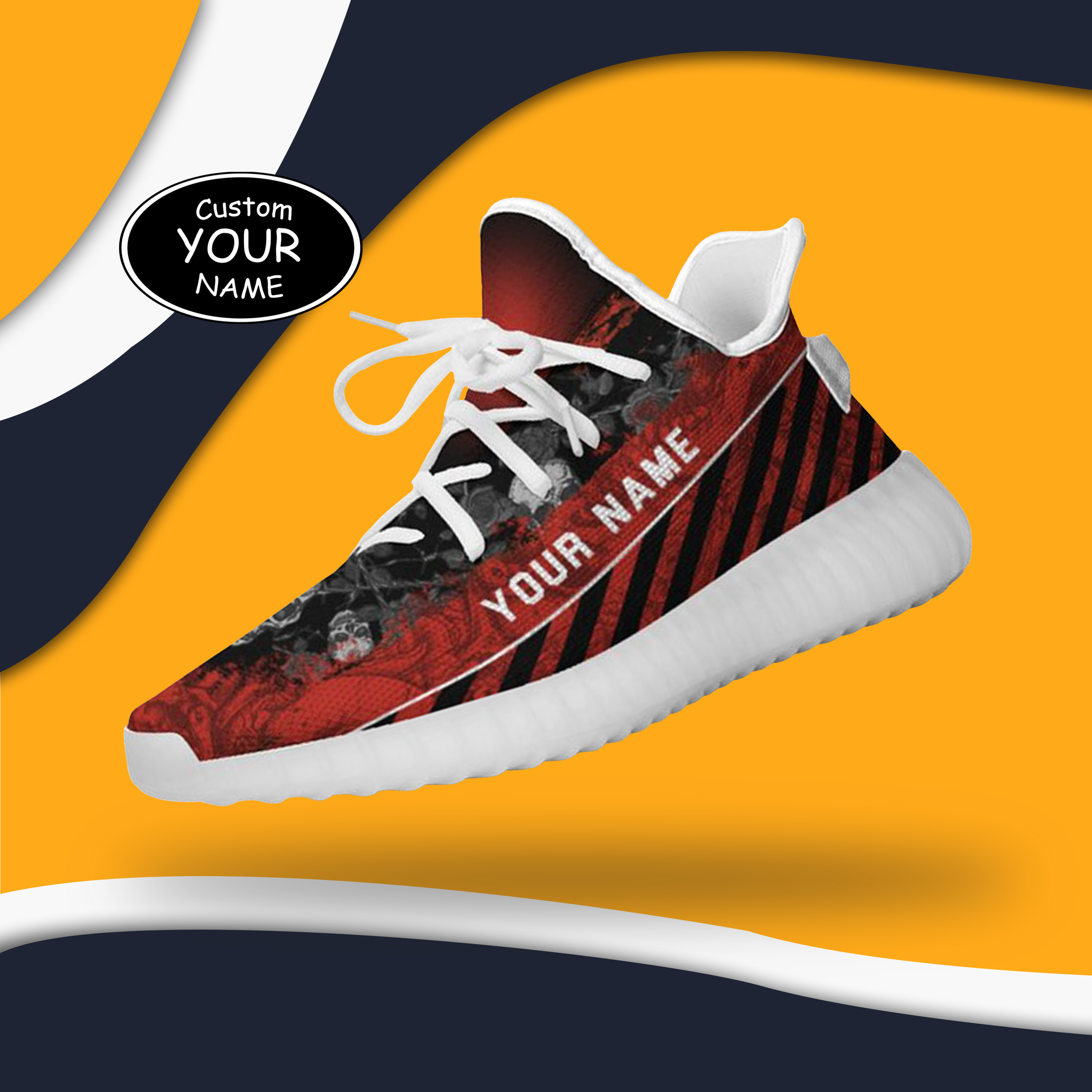 SH051-25-cy-Kansas City-18-2,Personalized  Minnesota Sneakers, Custom Breathable Walking Shoes, Patriotic Running Shoes