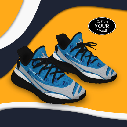 Personalized New York Sneakers, Custom Breathable Walking Shoes, Patri