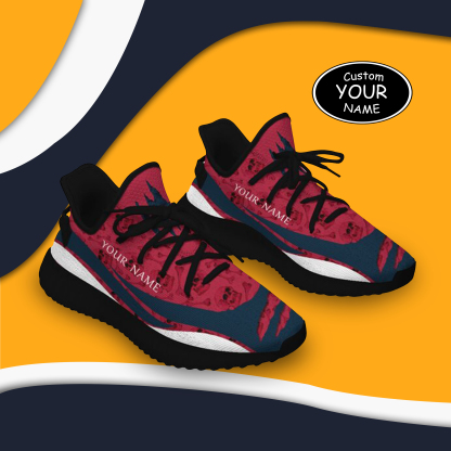 Personalized New York Sneakers, Custom Breathable Walking Shoes, Patri