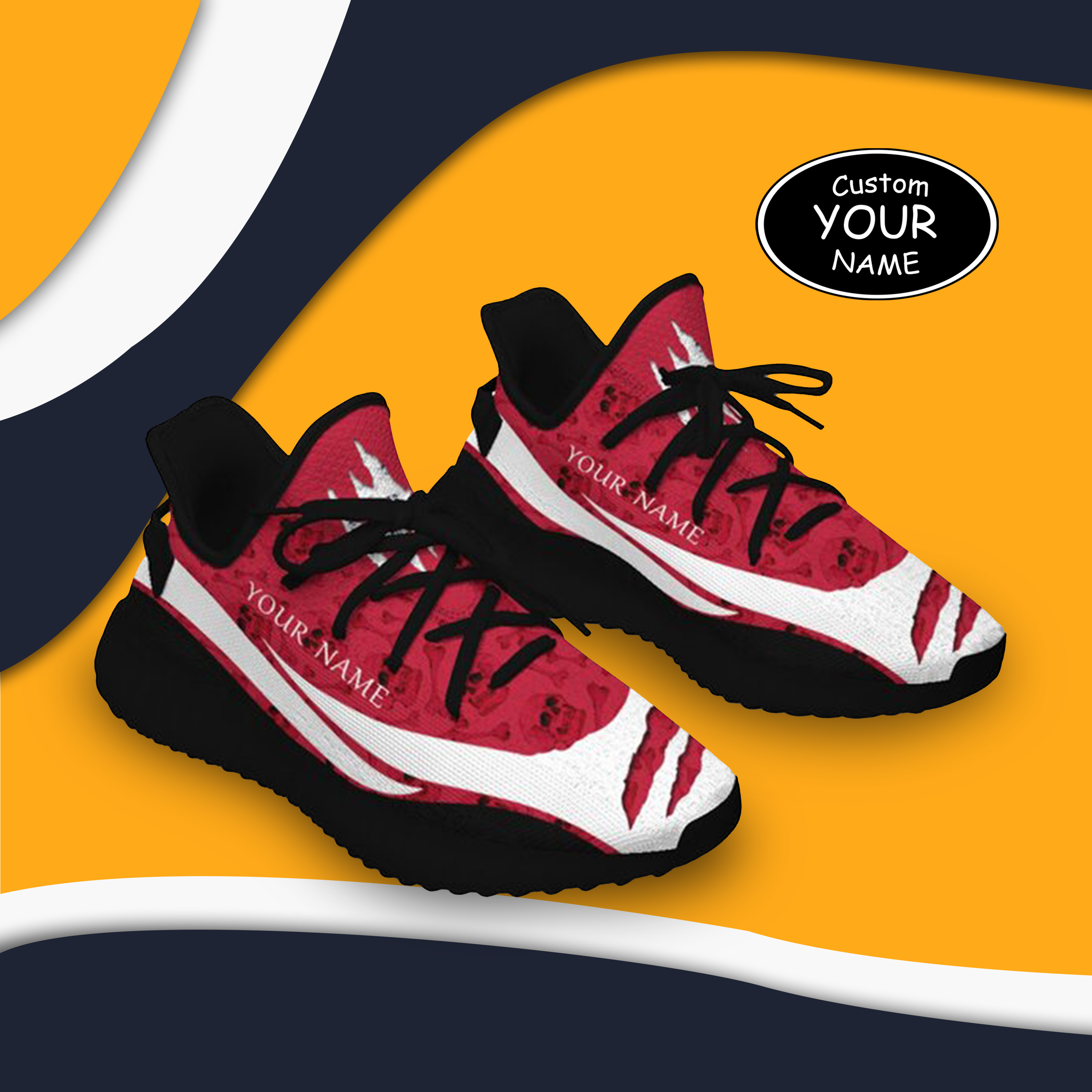 SH051-25-cy-Kansas City-18-3,Personalized  Minnesota Sneakers, Custom Breathable Walking Shoes, Patriotic Running Shoes