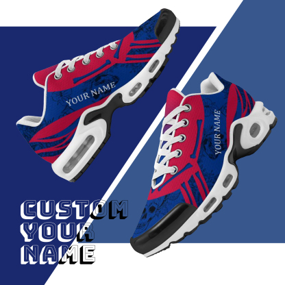 Personalized Buffalo Sneakers, Custom Breathable Walking Shoes, Patrio