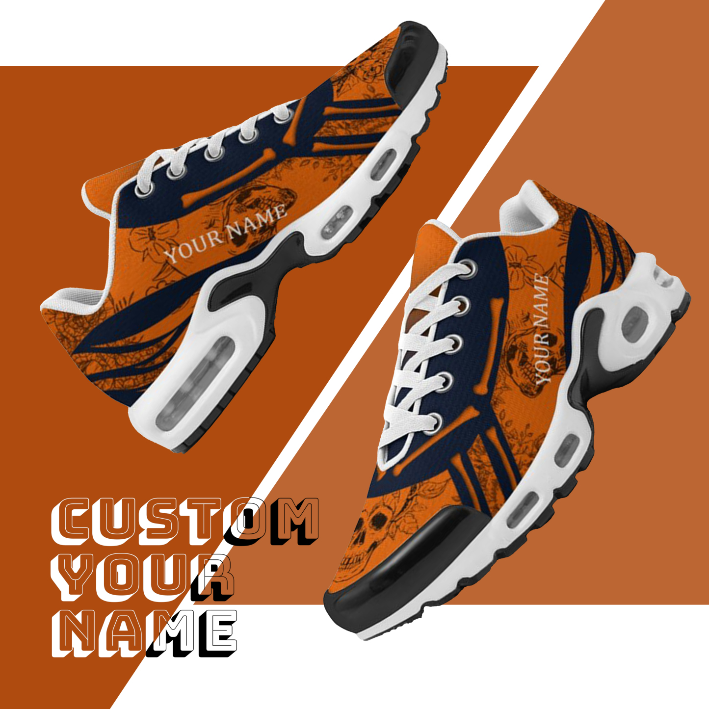 Personalized New York Sneakers, Custom Breathable Walking Shoes, Patri