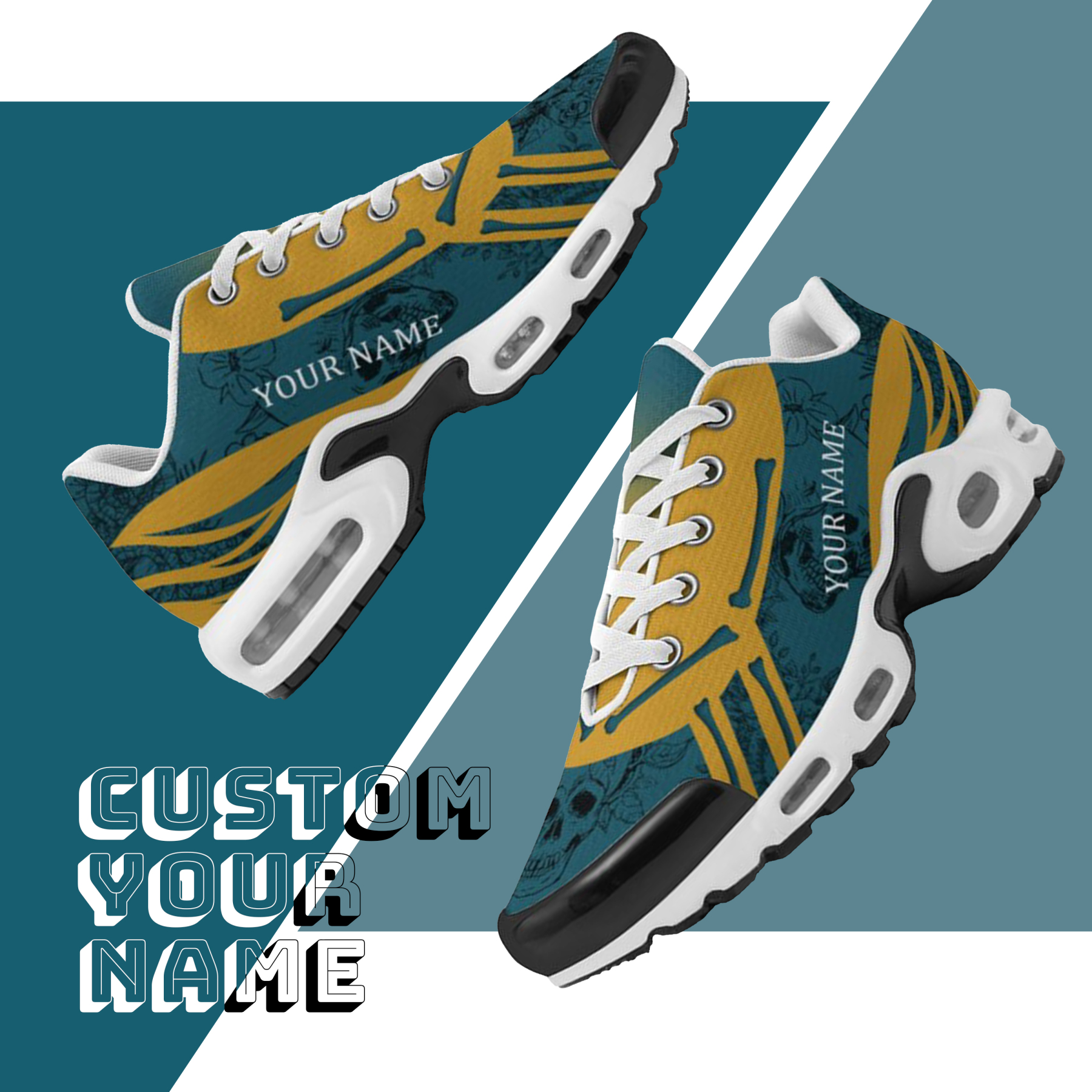 Personalized New York Sneakers, Custom Breathable Walking Shoes, Patri