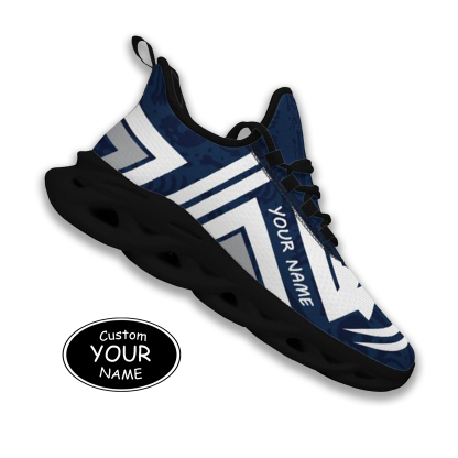 Max Sowl-25-cy-State College-17-4, Personalized Penn State Nittany Lions Custom Max Sowl Shoes, Personalized Sport Footwear, Custom Color-Blocked Running Shoes