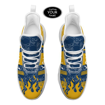 Max Sowl-25-yy-Morgantown-20-3, Personalized West Virginia Mountaineers Custom Max Sowl Shoes, Patriotic Running Sneakers, Custom Comfortable Walking Shoes