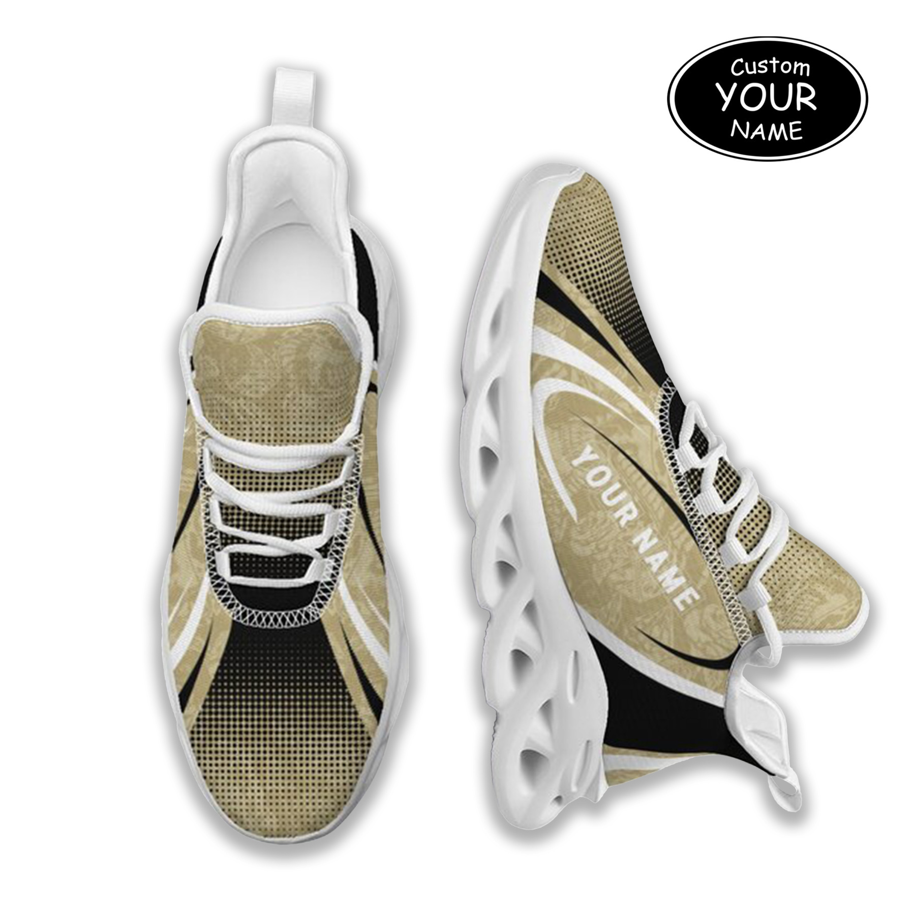 Max Sowl-25-yy-Orlando-11-6, Personalized UCF Knights Custom Max Sowl Shoes, Personalized Skull Sport Footwear, Custom Color-Blocked Running Shoes