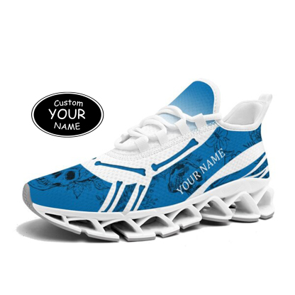 FN003-25-cy-Detroit-11-1，Personalized  Detroit Sneakers, Custom Breathable Walking Shoes, Patriotic Running Shoes