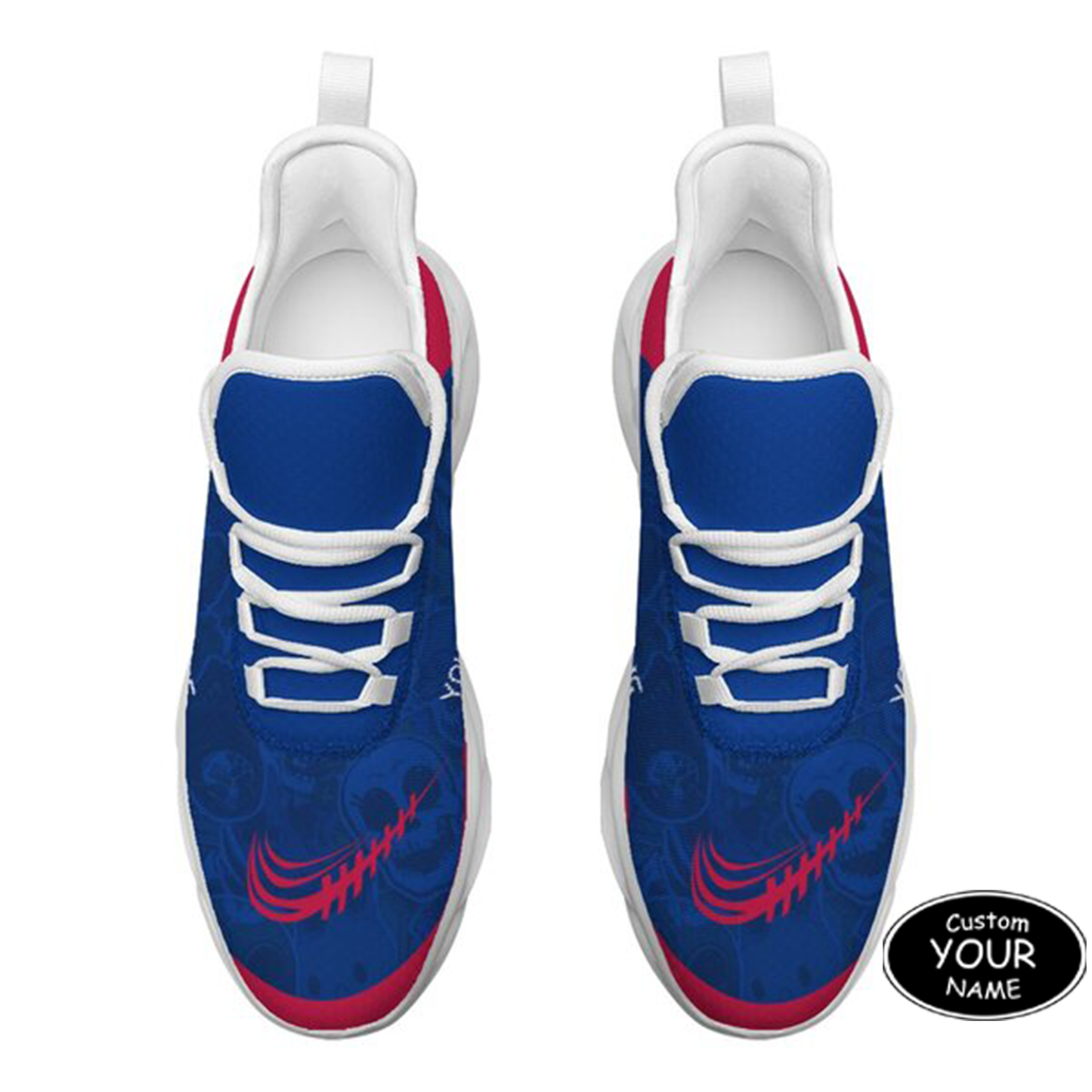 Personalized  Buffalo Sneakers, Custom Breathable Walking Shoes, Patriotic Running Shoes,Max Sowl-25-yy-Buffalo-4-1