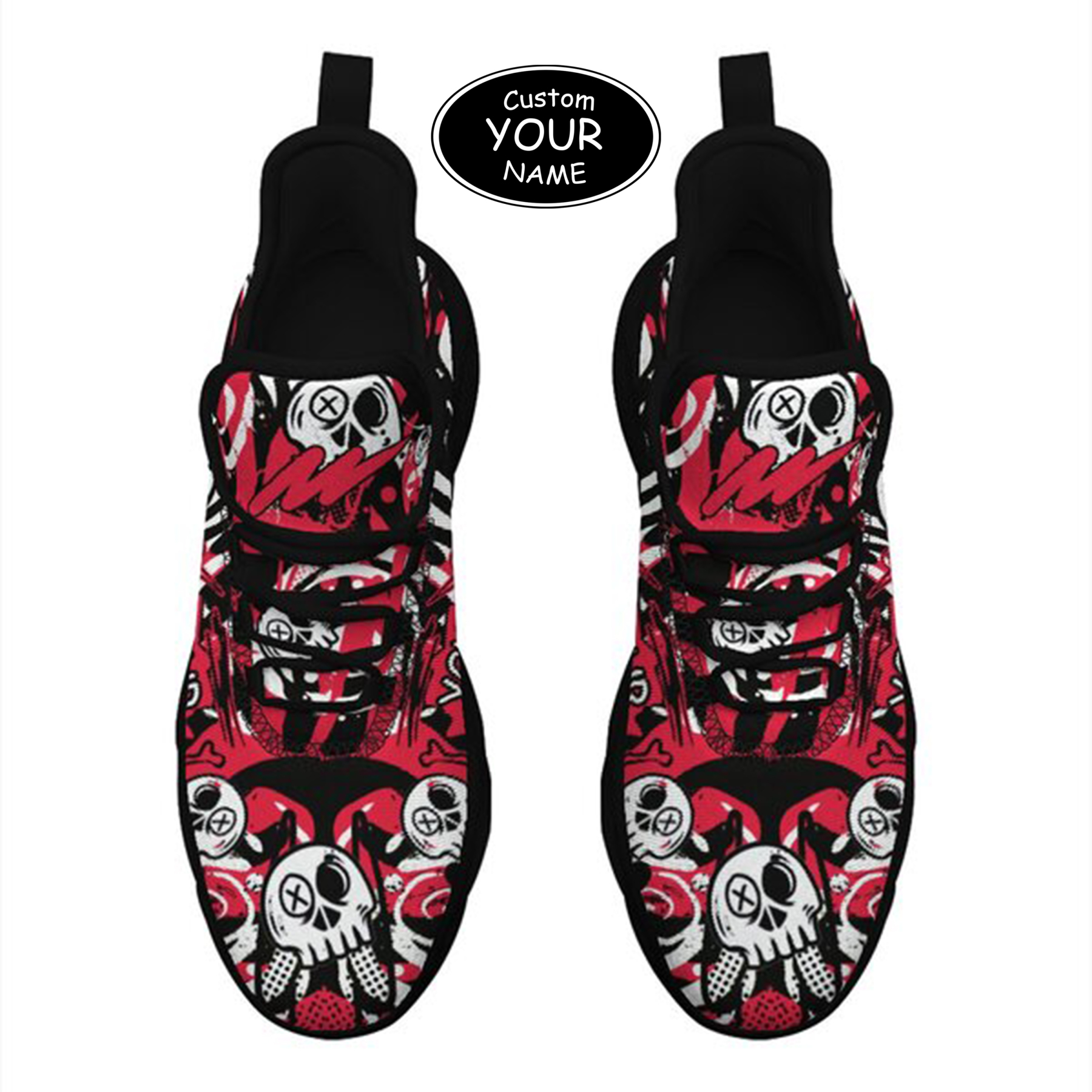 Max Sowl-25-cy-Kansas City-18-7, Personalized Kansas City Sneakers, Custom Breathable Walking Shoes, Patriotic Running Shoes