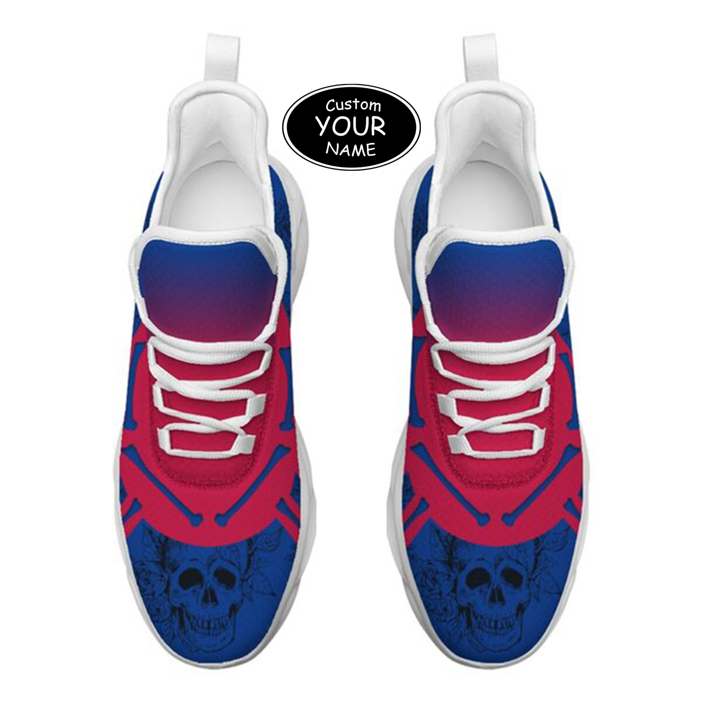 Personalized  Buffalo Sneakers, Custom Breathable Walking Shoes, Patriotic Running Shoes,Max Sowl-25-cy-Buffalo-4-1
