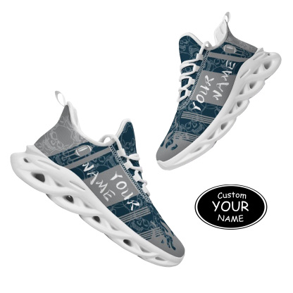 Max Sowl-25-yy-Logan-22-3, Personalized Utah State Aggies Custom Max Sowl Shoes, Patriotic Running Sneakers, Custom Comfortable Walking Shoes