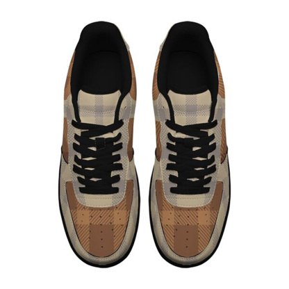 Air Force 1-25-yy-Quiet Luxe-8, Personalized Light Luxury Vintage Sneakers, Custom Patchwork Design, Light Breathable, Casual Walking Shoes, Fashion Sneakers