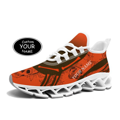 FN003-25-cy-Cleveland-8-1，Personalized  Cleveland Sneakers, Custom Breathable Walking Shoes, Patriotic Running Shoes