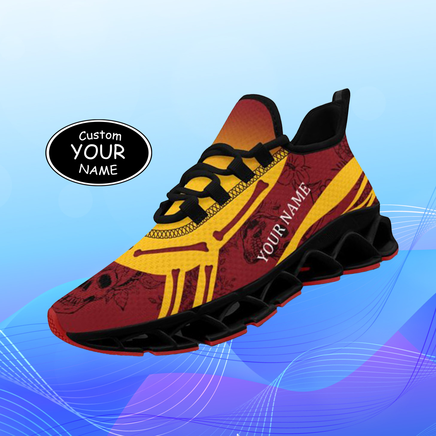 Personalized Arizona Sneakers, Custom Breathable Walking Shoes, Patrio