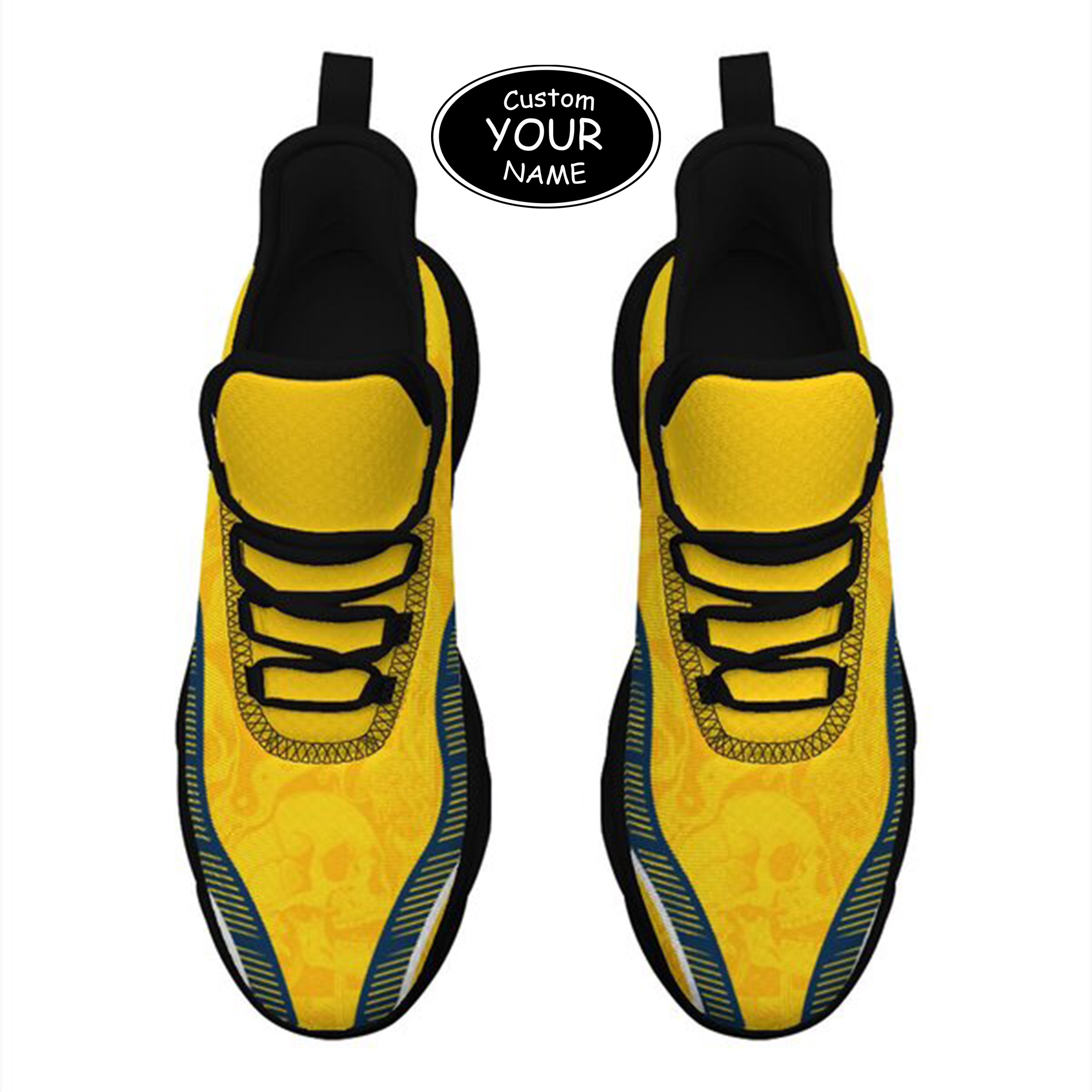 Max Sowl-25-cy-Ann Arbor-14-2, Personalized Michigan Wolverines Custom Max Sowl Shoes, Patriotic Running Sneakers, Custom Comfortable Walking Shoes