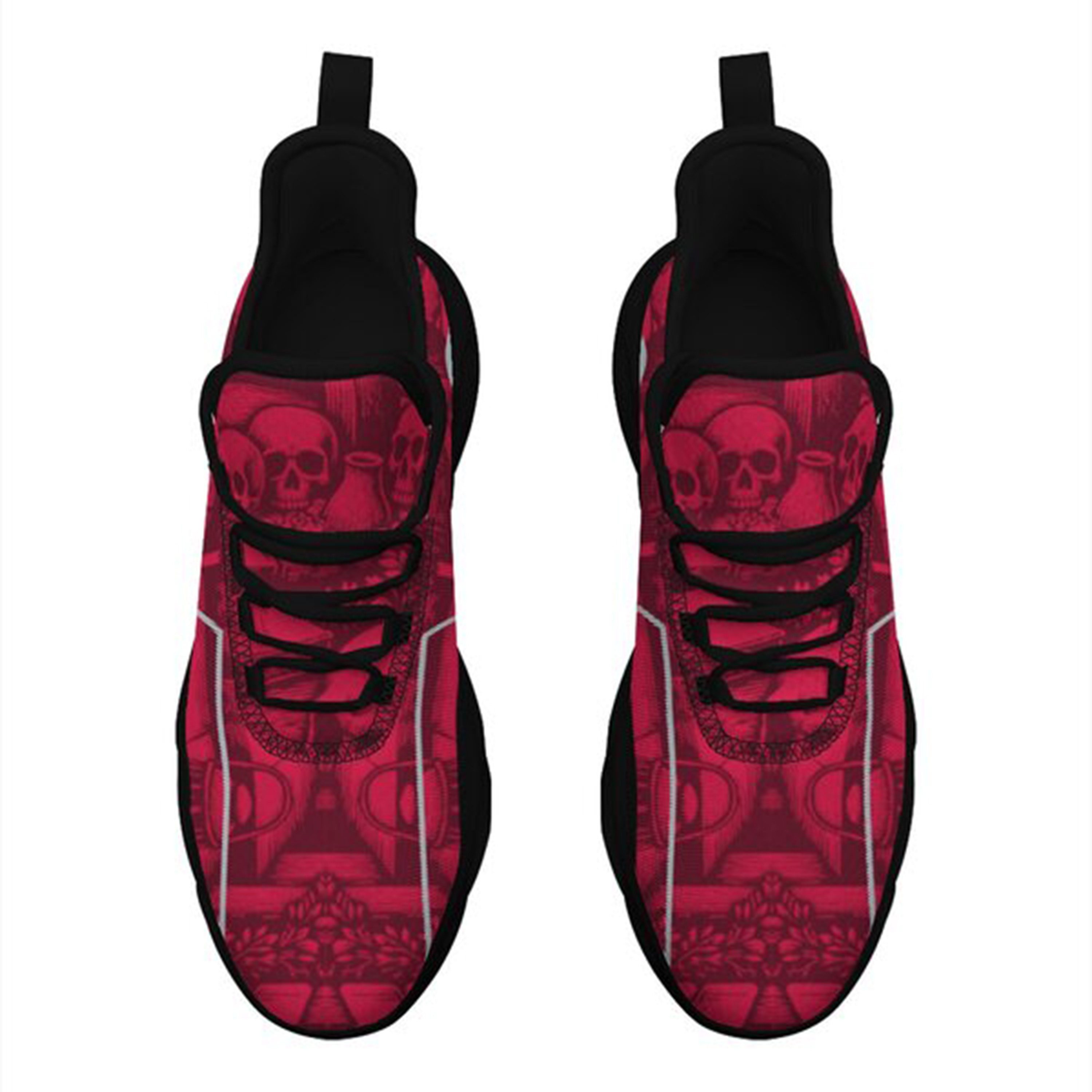 Max Sowl-25-yy-Columbus-3-1, Personalized Ohio State Buckeyes Custom Max Sowl Shoes, Patriotic Running Sneakers, Custom Comfortable Walking Shoes