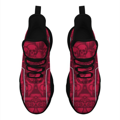 Max Sowl-25-yy-Columbus-3-1, Personalized Ohio State Buckeyes Custom Max Sowl Shoes, Patriotic Running Sneakers, Custom Comfortable Walking Shoes