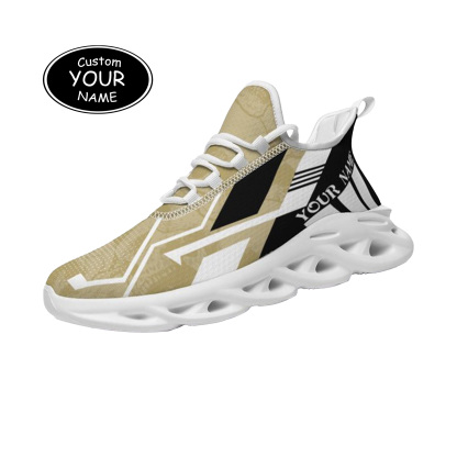 Max Sowl-25-yy-Orlando-11-5, Personalized UCF Knights Custom Max Sowl Shoes, Personalized Skull Sport Footwear, Custom Color-Blocked Running Shoes