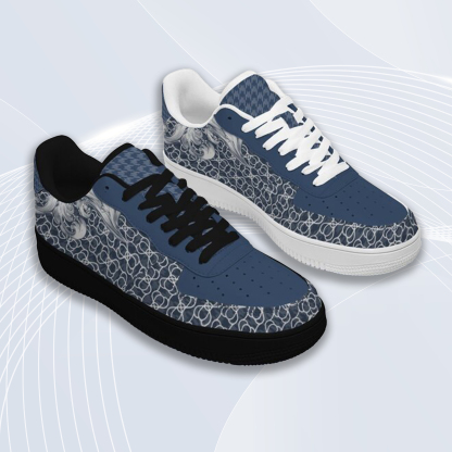Air Force 1-25-cy-Quiet Luxe-4, Personalized Light Luxury Vintage Sneakers, Breathable Running Shoes, Printed Luxury-inspired Design, Anti-Slip Athletic Shoes, Lightweight Walking Sneakers