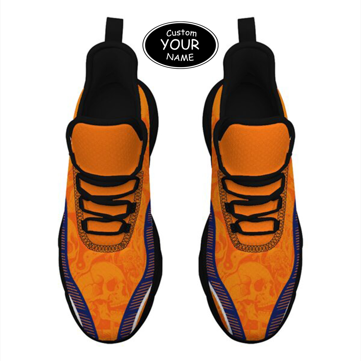 Max Sowl-25-cy-Syracuse-15-2, Personalized Syracuse Orange Custom Max Sowl Shoes, Patriotic Running Sneakers, Custom Comfortable Walking Shoes