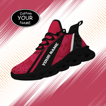 Max Sowl-25-cy-Athens-8-1, Personalized Georgia Bulldogs Custom Max Sowl Shoes, Patriotic Running Sneakers, Custom Comfortable Walking Shoes