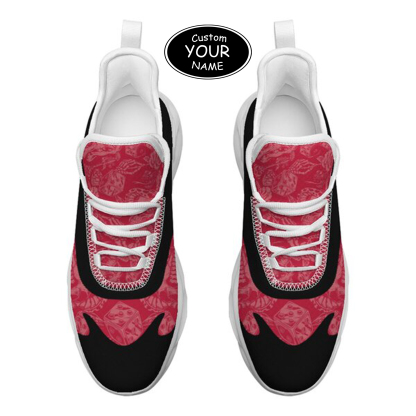 Max Sowl-25-cy-Athens-8-3, Personalized Georgia Bulldogs Custom Max Sowl Shoes, Patriotic Running Sneakers, Custom Comfortable Walking Shoes