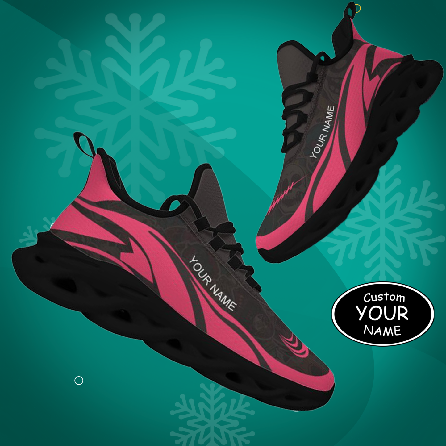 Personalized  Georgia Sneakers, Custom Breathable Walking Shoes, Patriotic Running Shoes