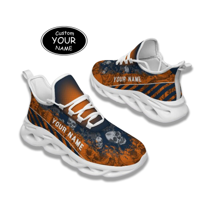 Personalized  Chicago Sneakers, Custom Breathable Walking Shoes, Patriotic Running Shoes,Max Sowl-25-cy-Chicago-7-2