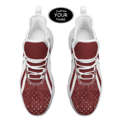 Max Sowl-25-cy-College Station-16-1, Personalized Texas A&M Aggies Custom Max Sowl Shoes, Patriotic Running Sneakers, Custom Comfortable Walking Shoes