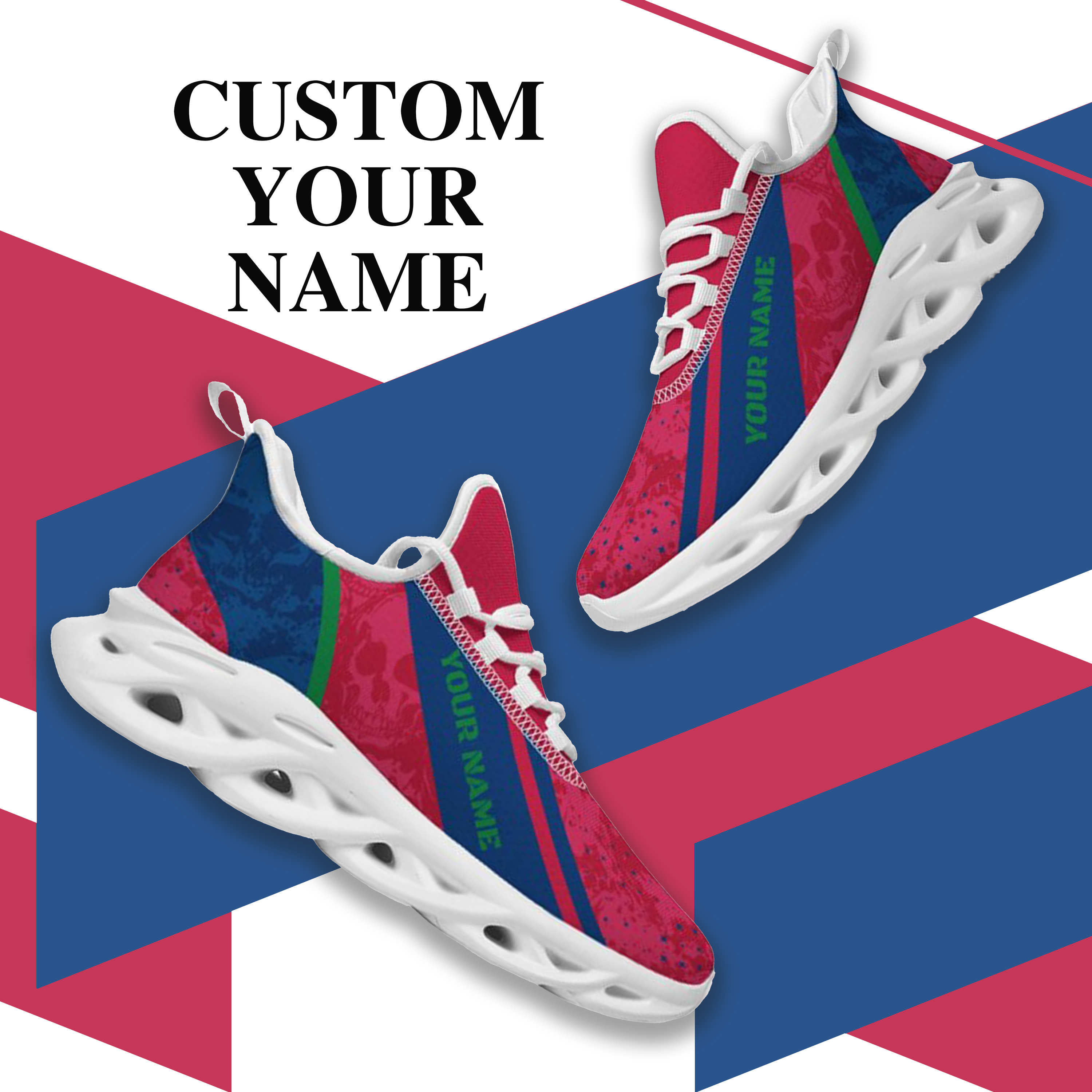 Max Sowl-25-cy-Fresno-18-1, Personalized Fresno State Bulldogs Custom Max Sowl Shoes, Patriotic Running Sneakers, Custom Comfortable Walking Shoes