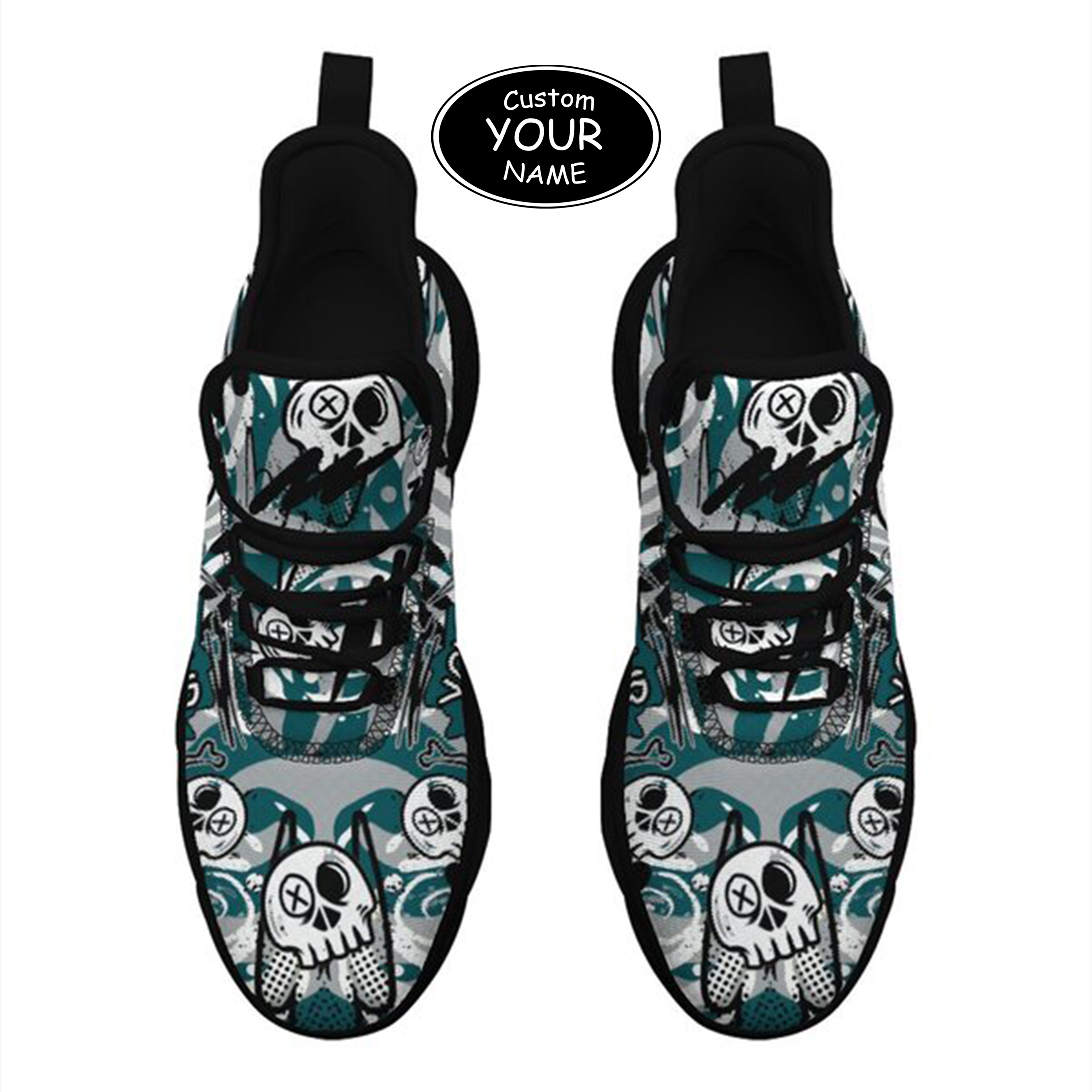 Max Sowl-25-cy-Philadelphia-23-7, Personalized Philadelphia Sneakers, Custom Breathable Walking Shoes, Patriotic Running Shoes