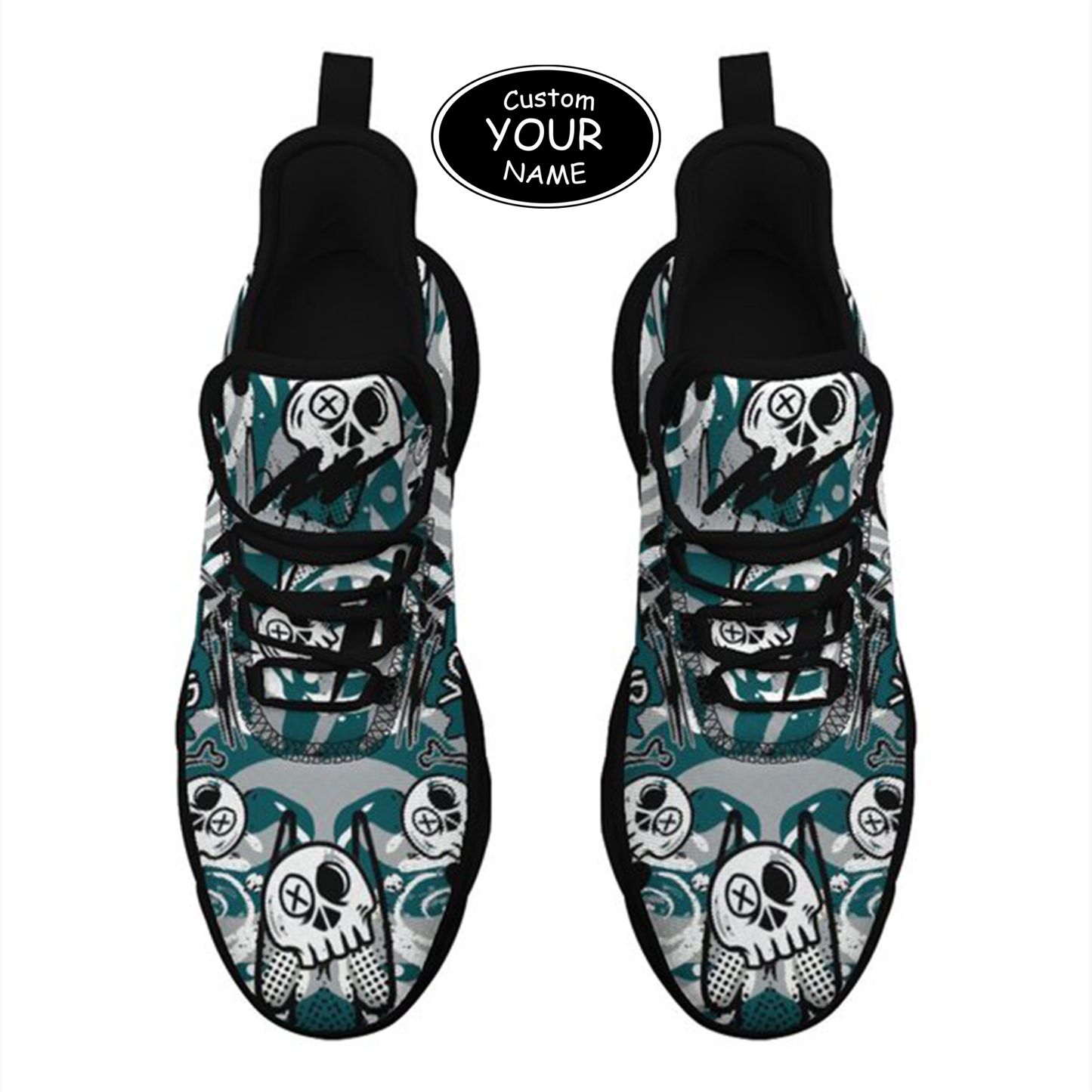 Max Sowl-25-cy-Philadelphia-23-7, Personalized Philadelphia Sneakers, Custom Breathable Walking Shoes, Patriotic Running Shoes