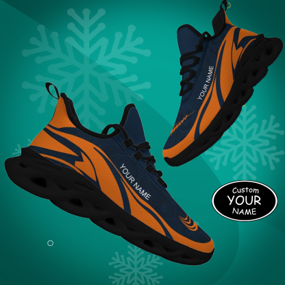 Personalized  Ohio Sneakers, Custom Breathable Walking Shoes, Patriotic Running Shoes