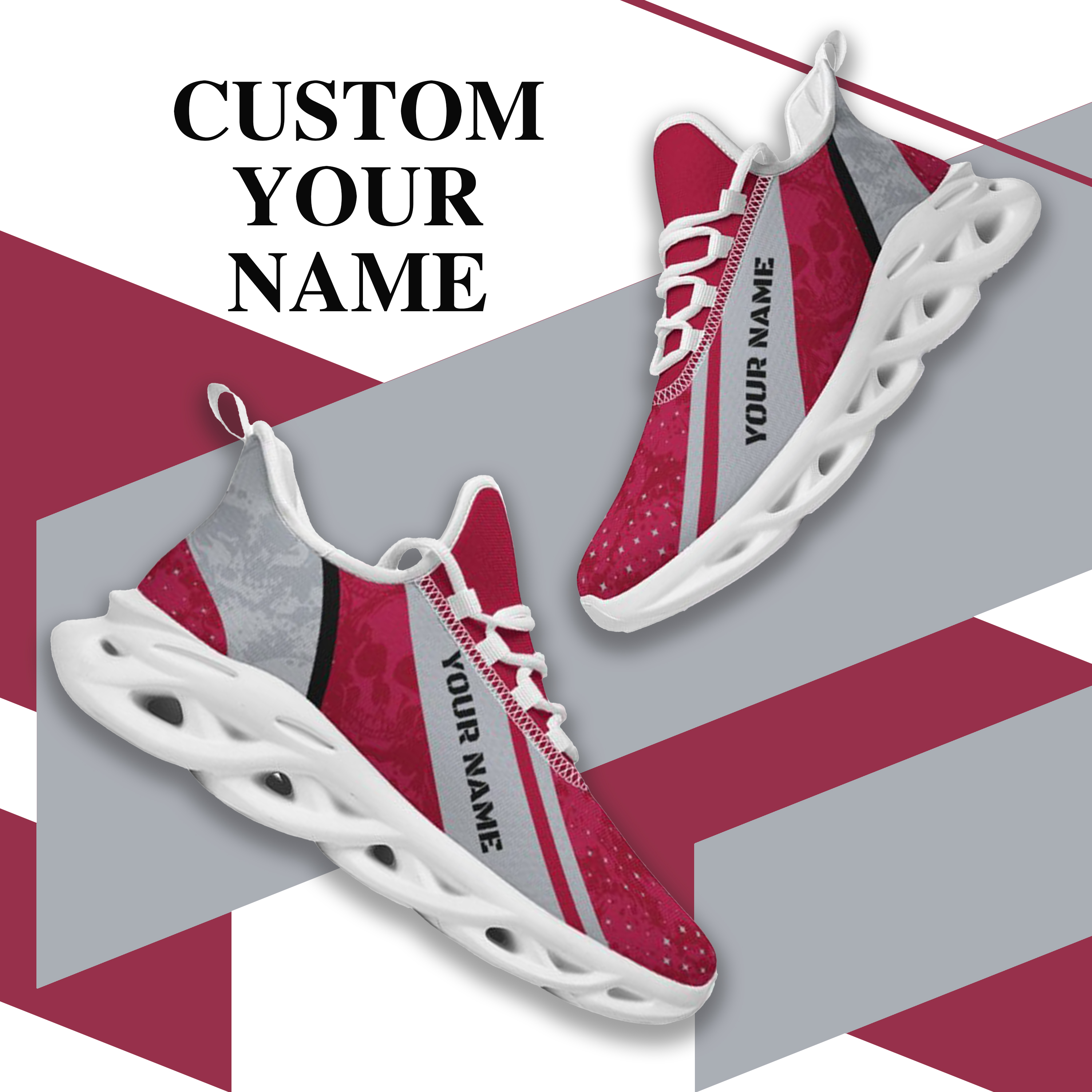 Max Sowl-25-cy-Tuscaloosa-2-1, Personalized Alabama Crimson Tide Custom Max Sowl Shoes, Patriotic Running Sneakers, Custom Comfortable Walking Shoes