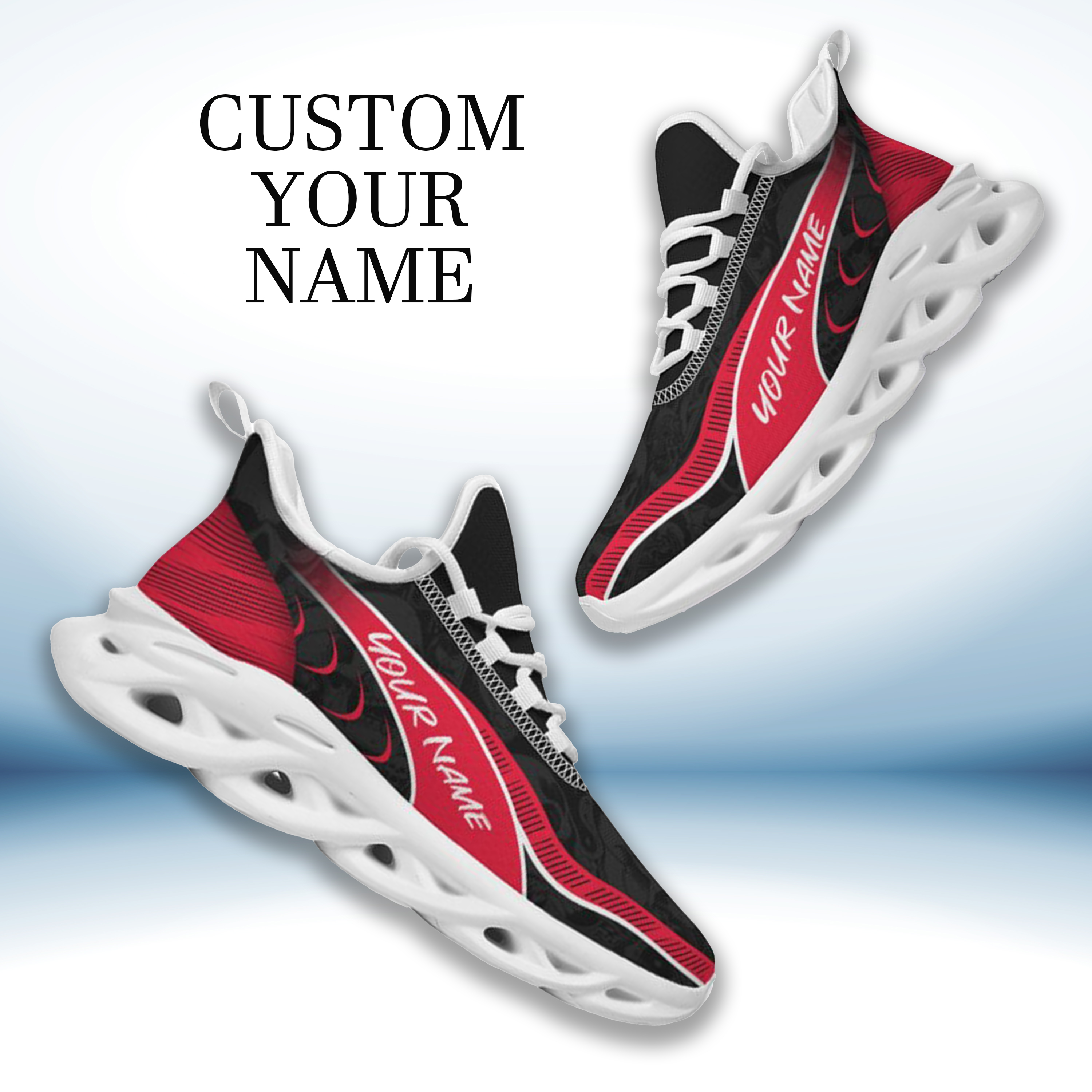 Max Sowl-25-cy-Cincinnati-24-2, Personalized Cincinnati Bearcats Custom Max Sowl Shoes, Patriotic Running Sneakers, Custom Comfortable Walking Shoes