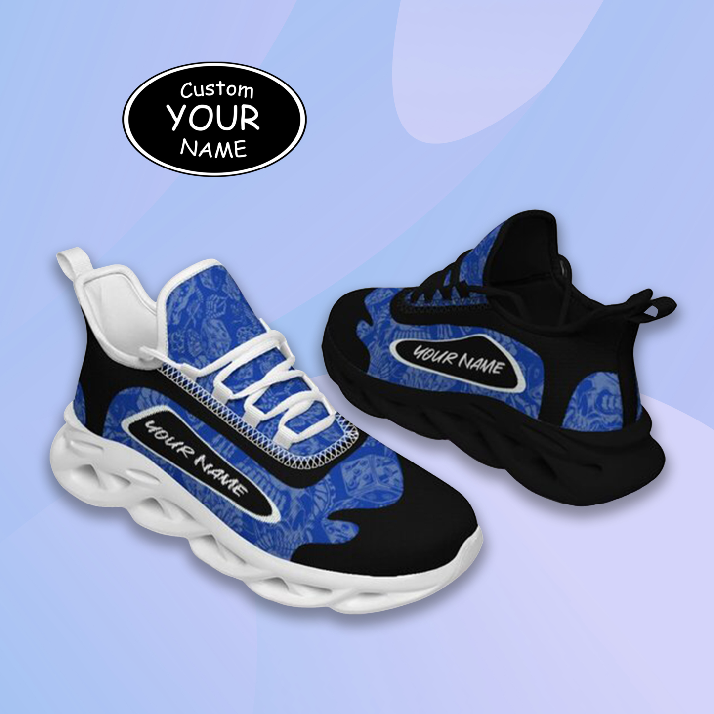 Personalized Kentucky Wildcats Custom Max Sowl Shoes, Patriotic Running Sneakers, Custom Comfortable Walking Shoes
