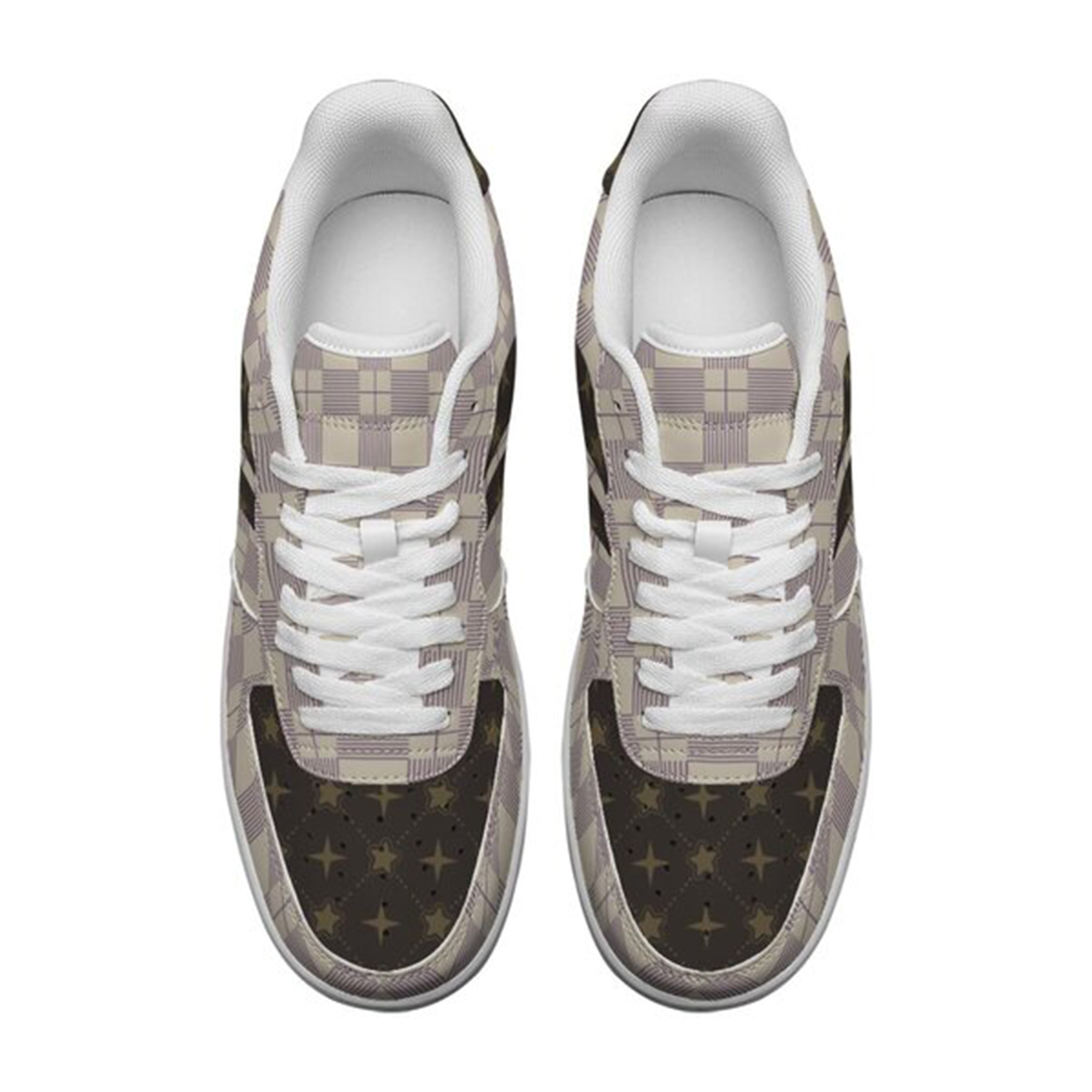 Air Force 1-25-cy-Quiet Luxe-5, Personalized Light Luxury Vintage Sneakers, Breathable Running Shoes, Luxury-inspired Design, Anti-Slip Athletic Shoes, Comfort  Walking  Sneakers